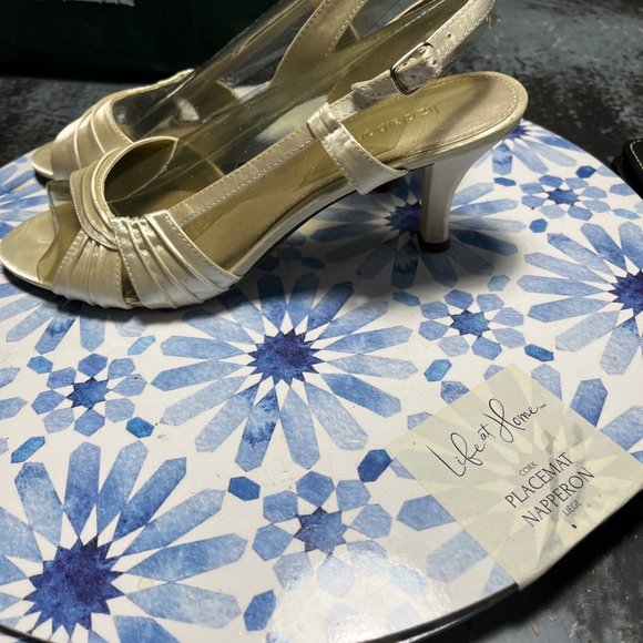 ladies shoes heels liz claiborne matching bag size 8 - Picture 4 of 5